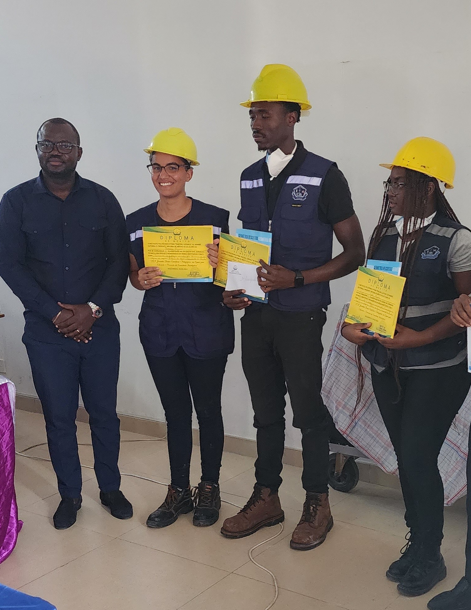 Estudante a trabalhar